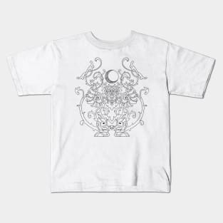 Knotwork Owlbeast Kids T-Shirt